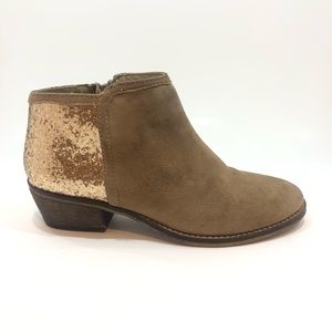 STEVE MADDEN TAN RAMIRO ANKLE BOOTIE SIZE 6.5